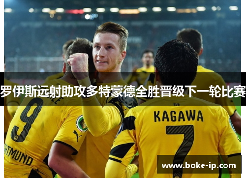 罗伊斯远射助攻多特蒙德全胜晋级下一轮比赛