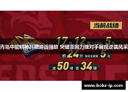 青岛中能精神抖擞迎战强敌 突破重围力挫对手展现逆袭风采